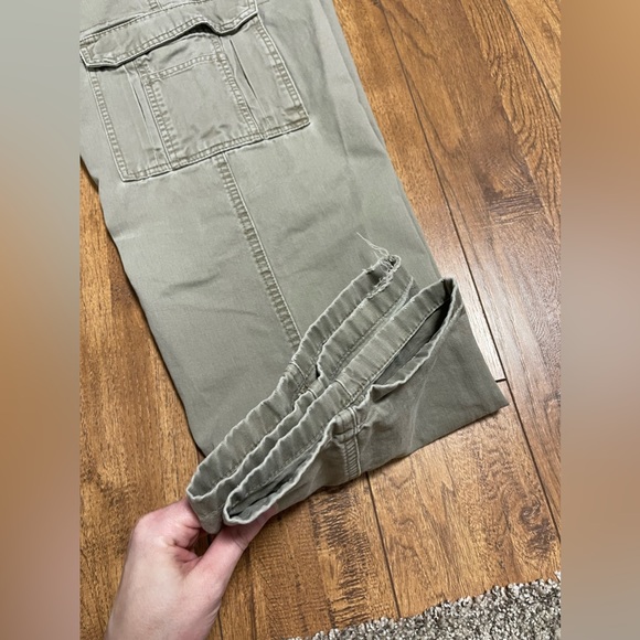 Vintage Wrangler Original Tan Cargo Pants 30”x28” length - Picture 8 of 11